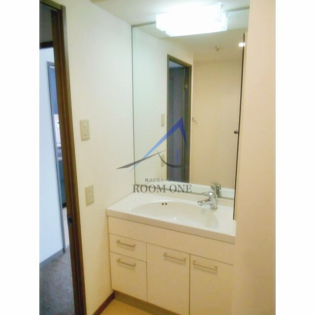 カルム草加の洗面所|洗面台です。