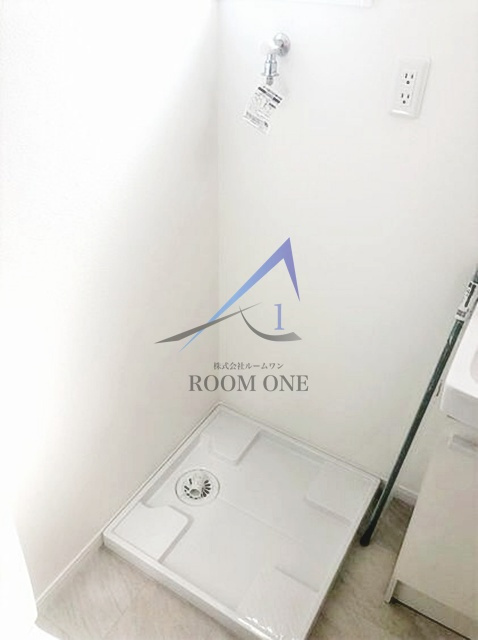 大山西町レジデンスの設備|洗濯機置き場です。