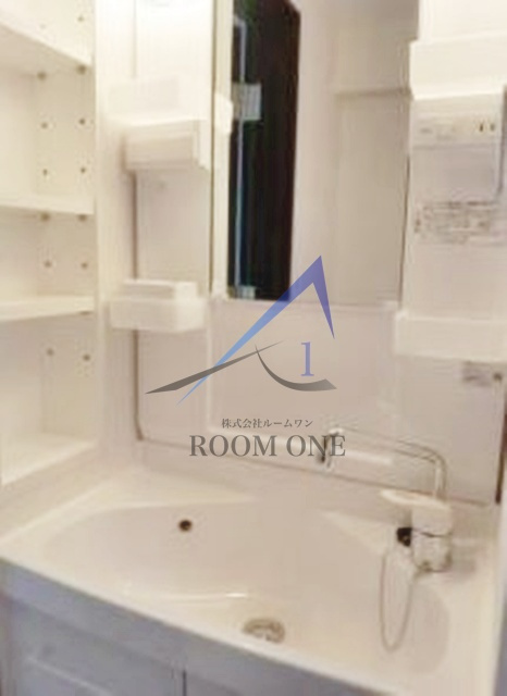 クレッシェンド三軒茶屋の洗面所|洗面台です。