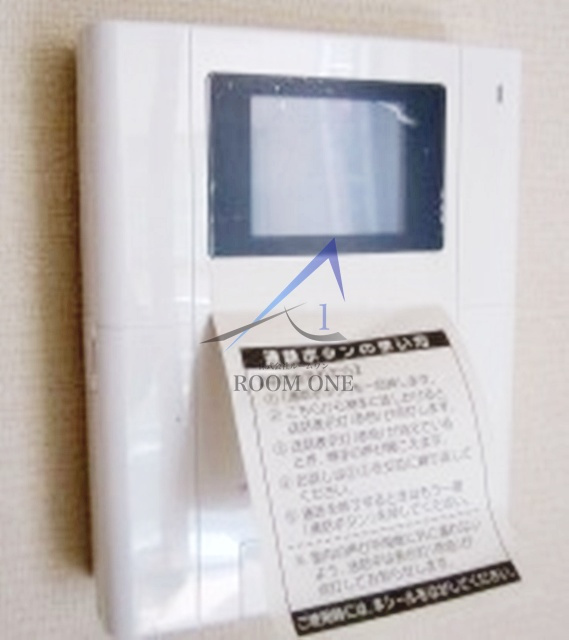 エクセルコートのセキュリティ|モニター付きインターホンです。