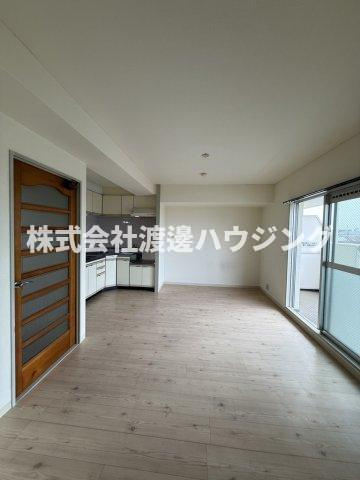 K&T御幣島マンションの居間・リビング