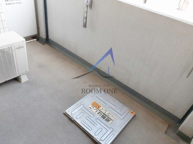 メゾン　ド　ボヌールのバルコニー|バルコニーです。