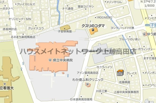 スタイリッシュ リバーの地図|位置図