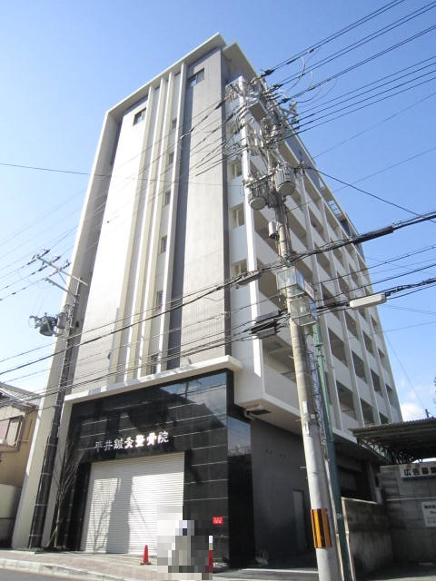 千波BLD.の外観|長岡天神駅徒歩2分。オートロック完備のRC造マンション