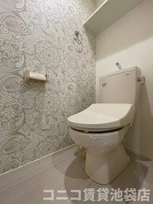 【トイレ】 | カトレア南長崎 | 別号室イメージの為、現状を優先致します。