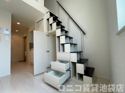 【収納】 | カトレア南長崎 | 別号室イメージの為、現状を優先致します。