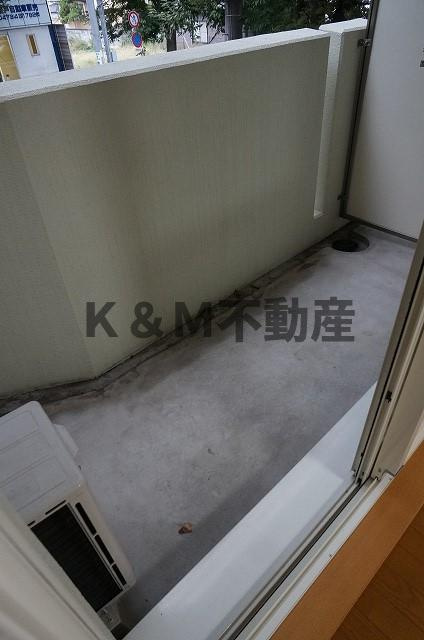 ベルフローレのバルコニー|開放的で明るい空間を演出してくれるバルコニーです