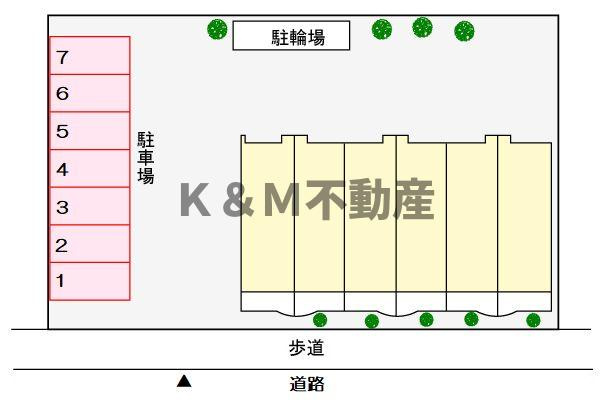 ベルフローレの区画図