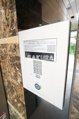 【セキュリティ】 | イーリス天王町 | 女性の方でも安心のモニター付きオートロック♪