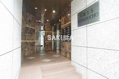 【エントランス】 | イーリス天王町 | お洒落な建物デザイン♪
