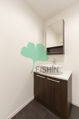 【洗面所】 | パピヨン箱崎宮前 | シンプルで使いやすい洗面台です！