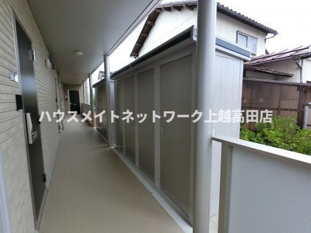 クローバーの設備|外部物置