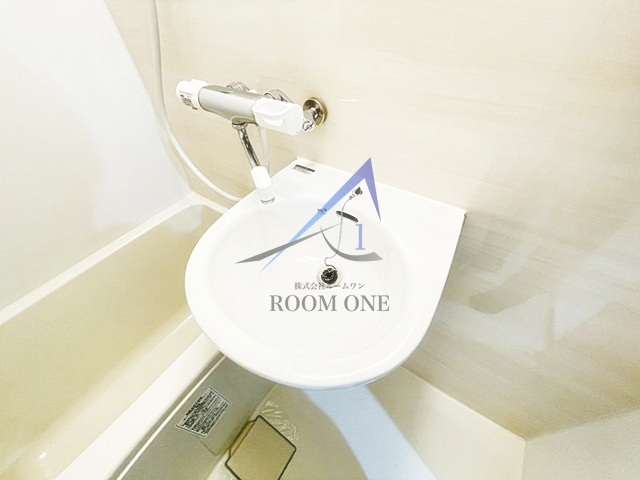 プラチナシティ蒲田の洗面所|洗面台です。