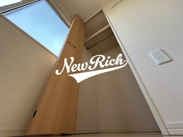 高崎市上中居町のアパートの収納