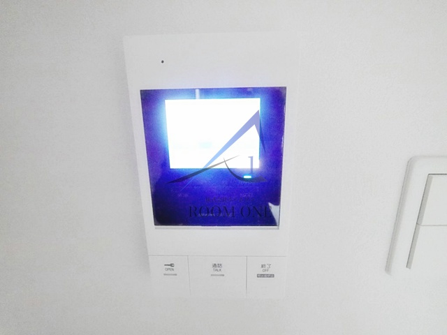 KDXレジデンス溝の口のセキュリティ|モニター付きインターホンです。