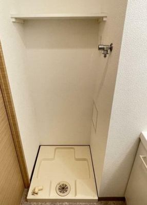 【設備】 | スカイコートパレス蒲田 | 洗濯機置き場です