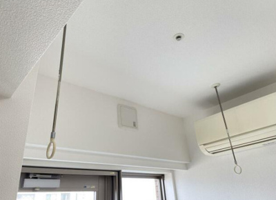 【設備】 | スカイコートパレス蒲田 | 室内物干しです