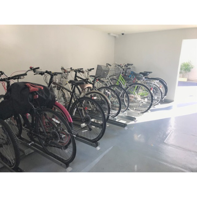 【その他】 | ベルフェリーク西小山 | 駐輪場【2019.9.6撮影】
