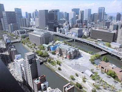 【その他】 | 北浜ミッドタワー | バルコニーからの眺望　※前回募集時／２０２４年４月の写真