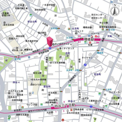 【地図】 | グランハイツ曙橋