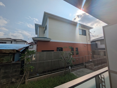 バルコニーからの景色