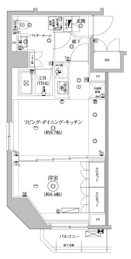セジョリ墨田EASTⅢの間取り
