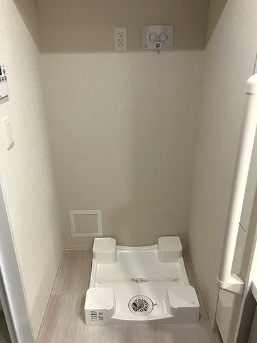 プレミストタワーズ札幌苗穂ＡＱＵＡＧＡＴＥの洗面所|洗濯機置場