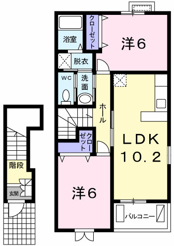 サーマルⅠの間取り