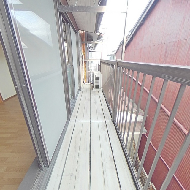 岐阜市上川手の一戸建てのバルコニー