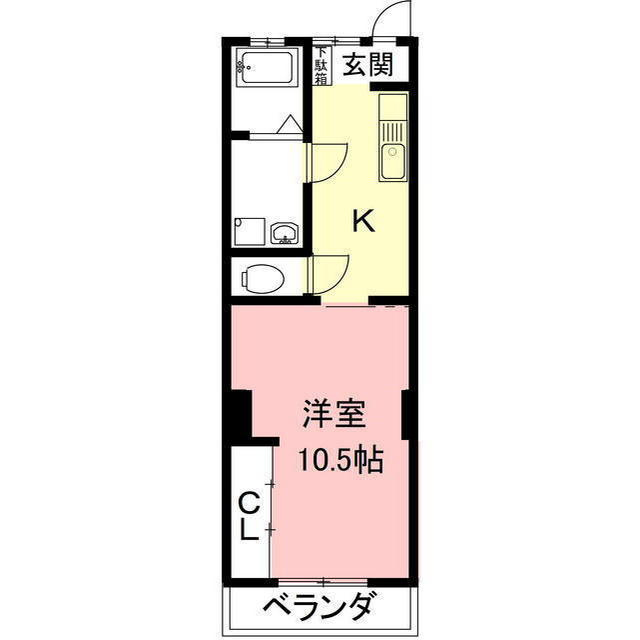 大野ビル（福光西）の間取り
