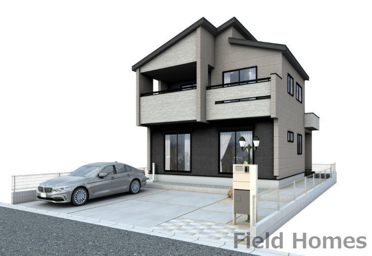南区麻溝台４丁目新築戸建て　1号棟の外観パース|外観イメージ「南区麻溝台4丁目新築戸建て　1号棟」