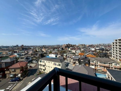 【その他】 | 【11日(土)12日(日)見学可】ライオンズマンション越谷南 | バルコニーからの眺めです。視界を塞ぐ建物もなく開放感あり♪