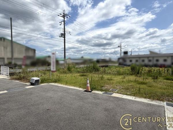 北葛城郡広陵町三吉　Ｃ号地　建築条件なし土地のその他|■現地撮影写真■敷地面積６０坪以上の広々とした土地です！