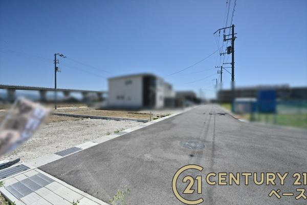 リーブルガーデン黒田 ４号棟 ／新築一戸建の前面道路含む現地写真|■現地撮影写真■閑静な住宅地で穏やかな暮らしをスタート！