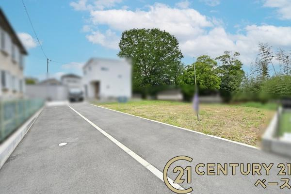 橿原市西池尻町　建築条件なし土地の前面道路含む現地写真|■現地撮影写真■閑静な住宅地内で穏やかな暮らし！