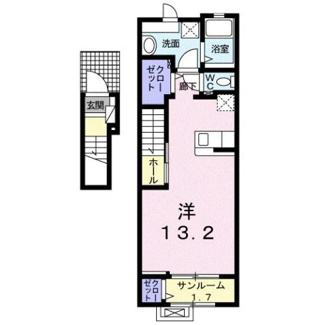 【間取り】 | クラール東村　Ｇ
