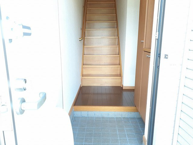 ベルフォールⅡＢの玄関