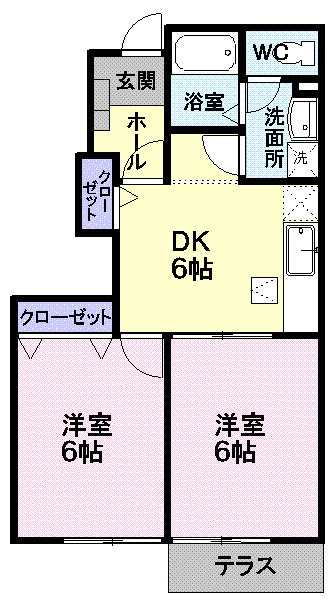 リファインドの間取り
