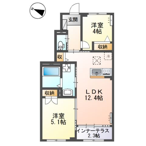 【間取り】 | 仮）宇都宮市下栗新築アパート