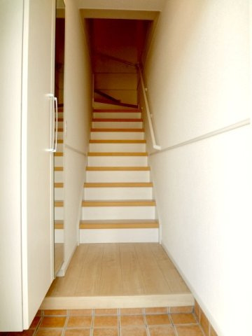 ドリームハイツＤの玄関