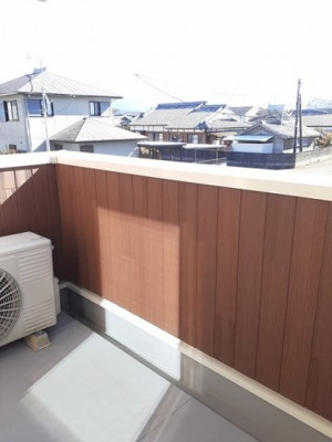 【バルコニー】 | ベル・カーサ　Ａ | バルコニー付きです