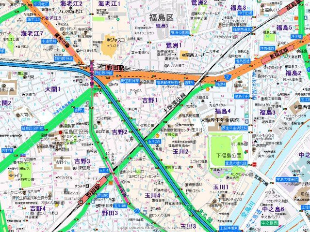 【地図】 | SERENiTＥ福島scelto