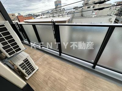 【バルコニー】 | ジニア大森西 | 落ち着いた時間を過ごせるバルコニーです