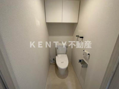 【トイレ】 | ジニア大森西 | 落ち着いた色調のトイレです