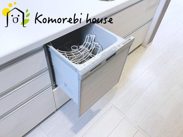 上尾市平塚　中古戸建のキッチン|コンパクトなキッチンで掃除もラクラク