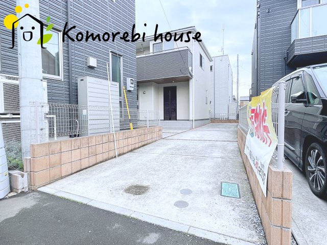 上尾市平塚　中古戸建の駐車場|駐車場です