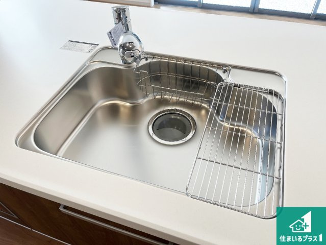 姫路市広畑区清水町　第1期　新築一戸建ての設備|広々としたシンクで食器洗いも楽々！