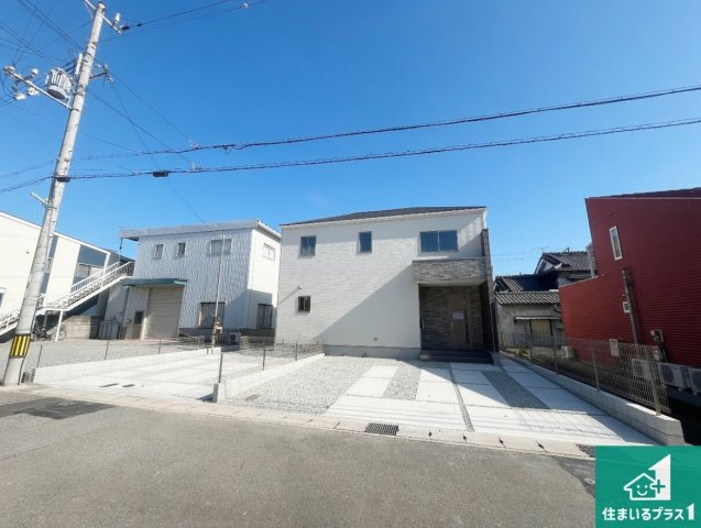 姫路市広畑区清水町　第1期　新築一戸建ての外観|お客様に長く安心して住んでいだだける事にこだわった家づくり！住んでからのアフターサービスにもしっかりと取り組んでいます！