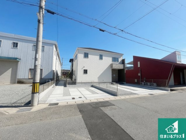 姫路市広畑区清水町　第1期　新築一戸建ての外観|安心の10年保証！外観を美しく保ち、雨水で汚れを落とします！気になることがありましたら、お気軽にお問い合わせください！