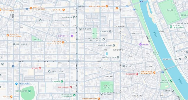 姫路市広畑区清水町　第1期　新築一戸建ての地図